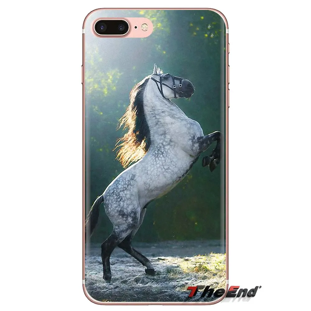 For Huawei G7 G8 P7 P8 P9 P10 P20 P30 Lite Mini Pro P Smart Plus 2017 2018 2019 Transparent Soft Cases Covers black Horse |
