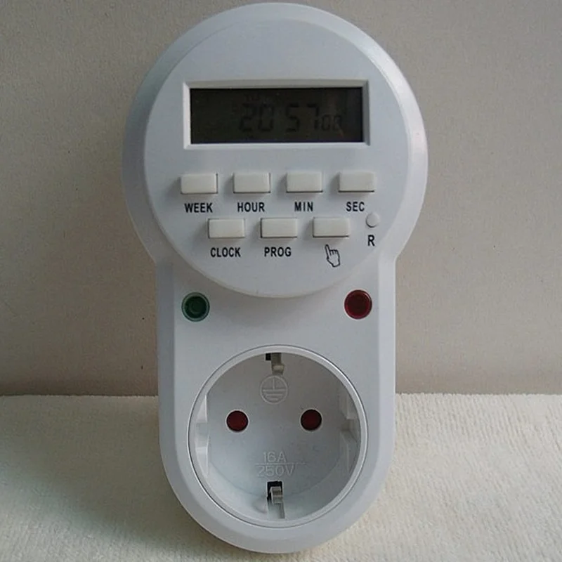 Высокое качество 220v 230V plug в гнездо переключателя преобразователь Цифровой