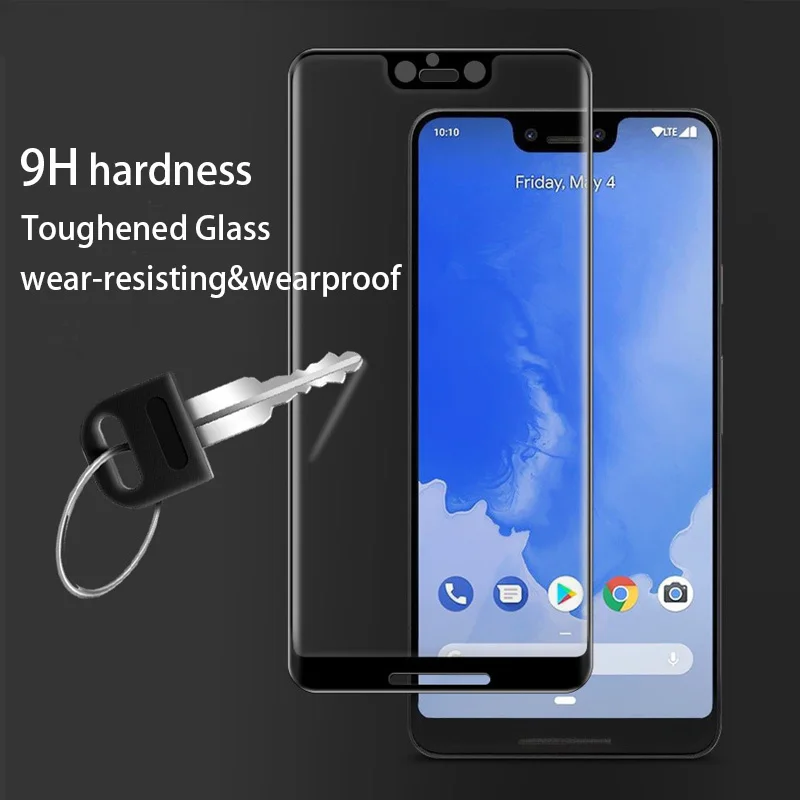 3D изогнутое закаленное стекло с полным клеем для Google Pixel 3 3XL HD защита экрана