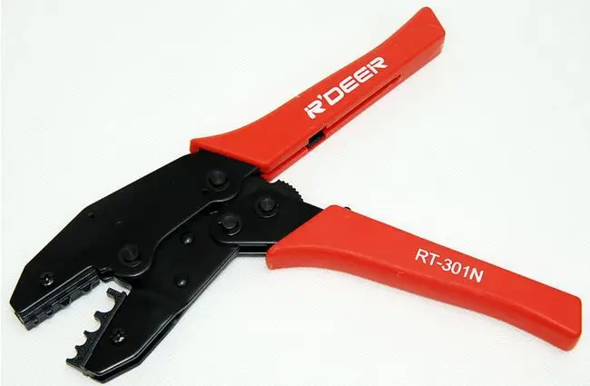 

R'DEER Bare end powerful ratchet crimping pliers hand tools NO.RT-301N freeshipping wholesale