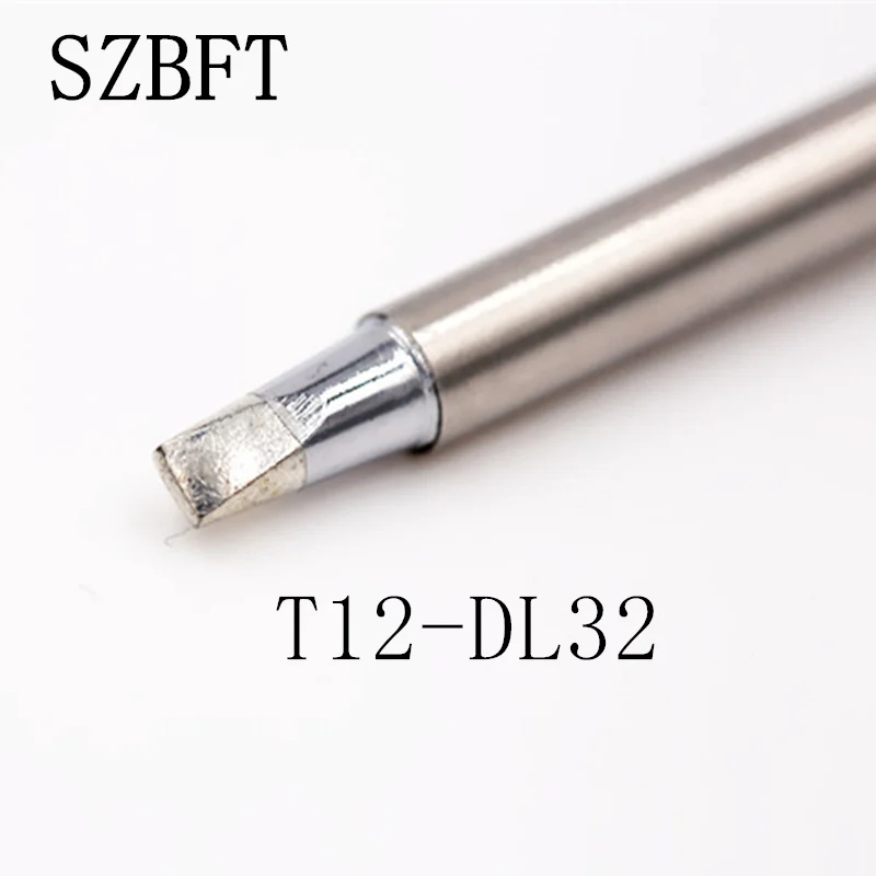 1 шт. для Hakko пайки T12 DL32 Электрический паяльник припой советы жало паяльника FX 950/FX