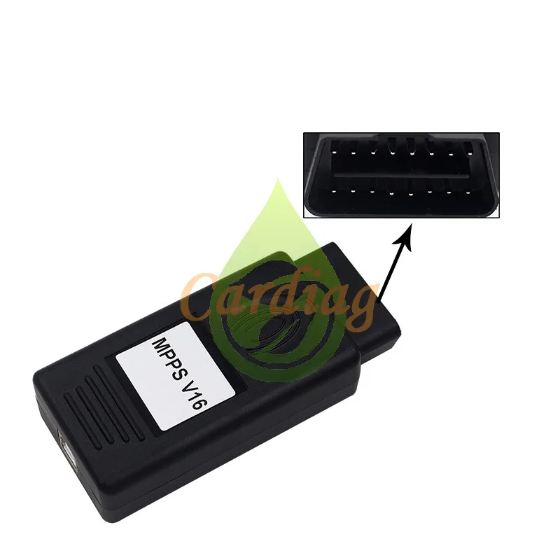 Лидер продаж MPPS V16 ECU чип-тюнинг инструмент для EDC15 EDC16 EDC17 Inkl контрольной SMPS 16 может
