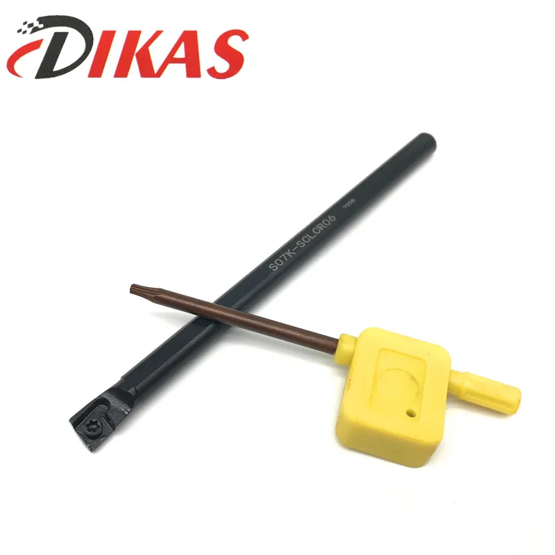 

1PCS S07K-SCLCR06 Turning tool holder. CNC lathe .hole turning tool. holder for CCMT060204