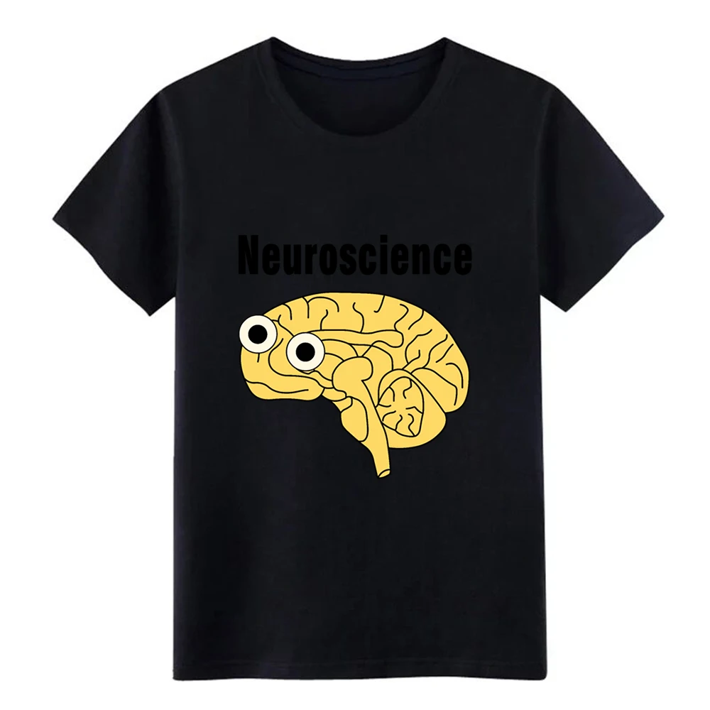 Мужская футболка Neuroscience Brain дизайнерская S-3xl новый стиль весенне-осенняя