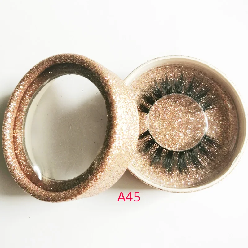 3D Real Mink Lashes Fur False Eyelashes Strip Thick Fake Faux Eye Makeup Beauty 100% Handmade Glitter Packing with Free 8 | Красота и