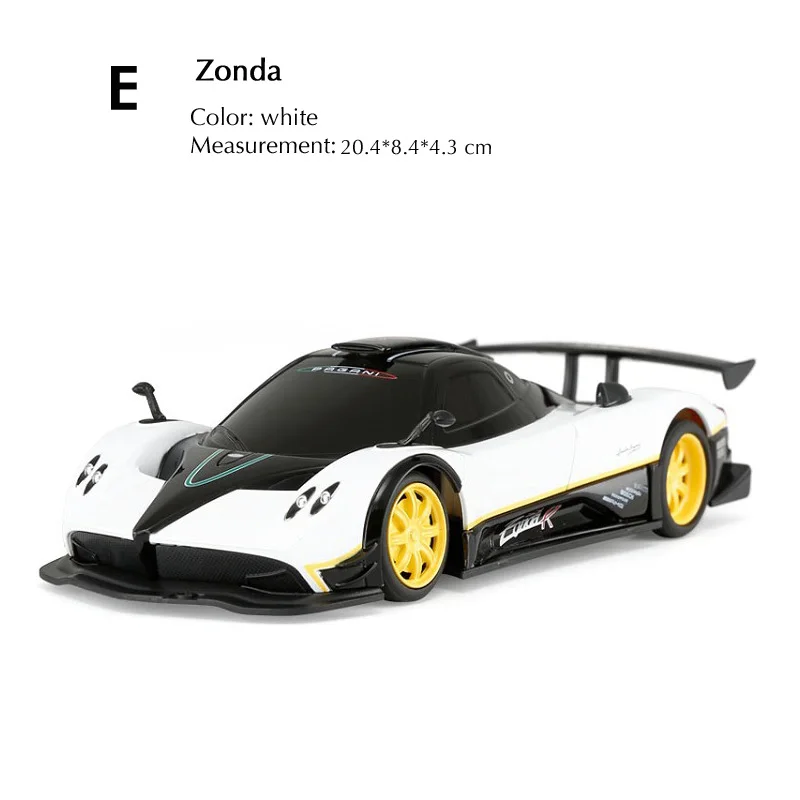 E white Rastar высококачественный Радиоуправляемый автомобиль, 1:24 машина, радиоуправляемые игрушки, радиоуправляемая Автомобильная панель, модель электрических игрушек для мальчиков, детские подарки - Цвет: E white