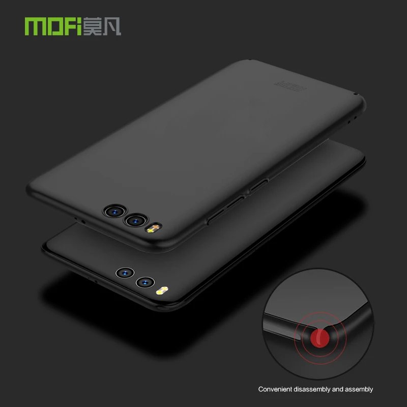Чехол MOFI для Xiaomi Mi 6 чехол гладкий жесткий пластиковый чехол-накладка из