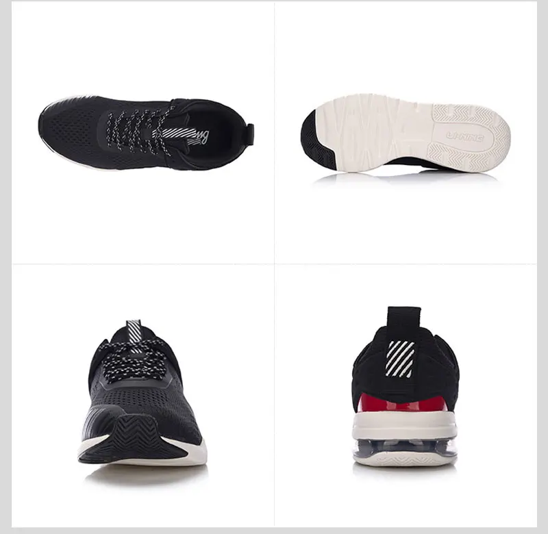 Li-Ning/Мужская обувь на воздушной подушке; дышащие кроссовки для отдыха; спортивная обувь с подкладкой; GLKM093 YXB090