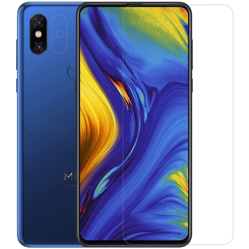 Закаленное защитное стекло для xiaomi mi mix 3 Nillkin Amazing H + Pro с закругленными краями 0 2