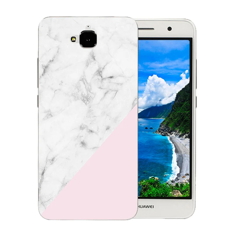 5 0 дюйма для Huawei Y6 Pro мягкие чехлы из ТПУ с цветным каменным узором Honor 4C Pro/Enjoy 5/Y6