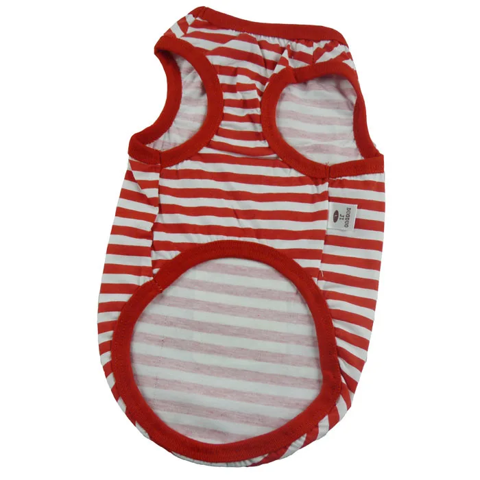 Colorful Stripes Pet Dog Clothes Puppy monkey/phone Vest T-shirt XS S M L XL XXL | Дом и сад