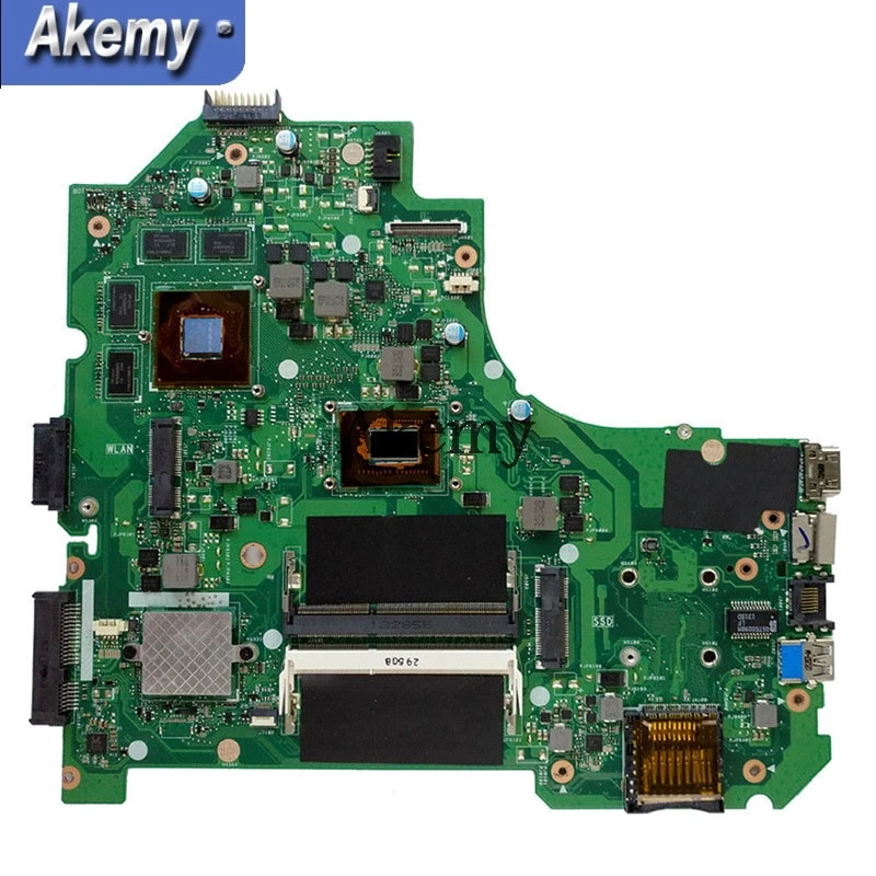 Akemy K56CM материнская плата для ноутбука For Asus K56CB K56C S550CM S550C Teste Оригинал I5 CPU GT635M