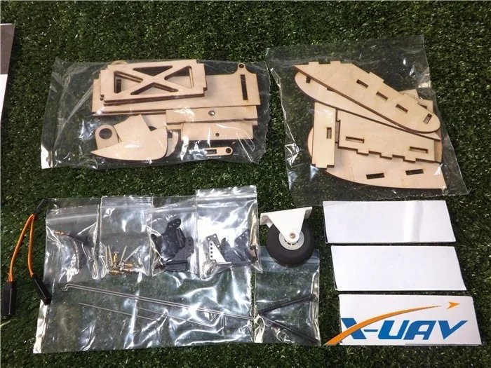 X-uav Mini Talon EPO 6CH 1300 мм размах крыльев V-tail FPV Rc модель самолета комплект