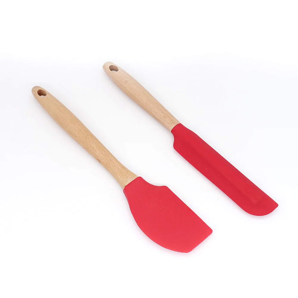 Силиконовая высокотемпературная шпатель термостойкая суповая ложка