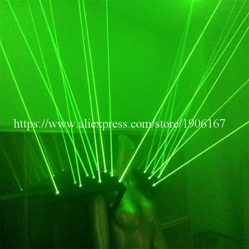 Жилет лазерный зеленый мужской жилет на плечо с 20 лазерами для сцены ночного