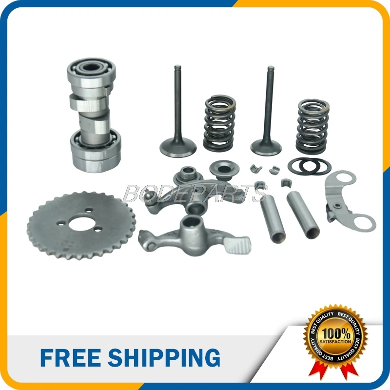 Мотозапчасти Аксессуары Головка цилиндра 150cc Комплект запасных частей для горизонтального двигателя Lifan Бесплатная доставка.