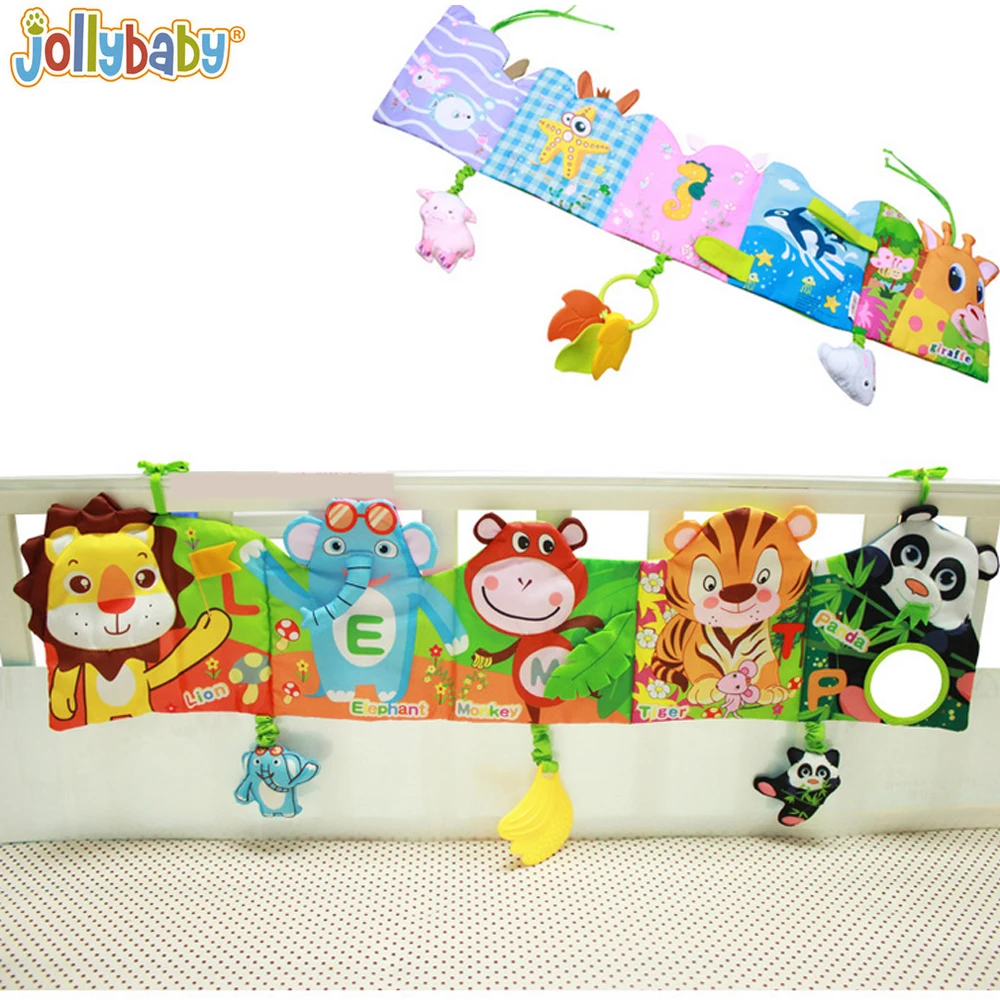 Jollybaby детская кровать и тканевая книга с животным модель Детские милые игрушки
