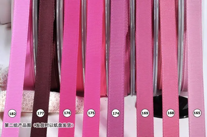 [IuBuFiGo] одноцветная 5/8 &quot16 мм Grosgrain ленты Fita de gorgorgorao оптовая продажа волос лента