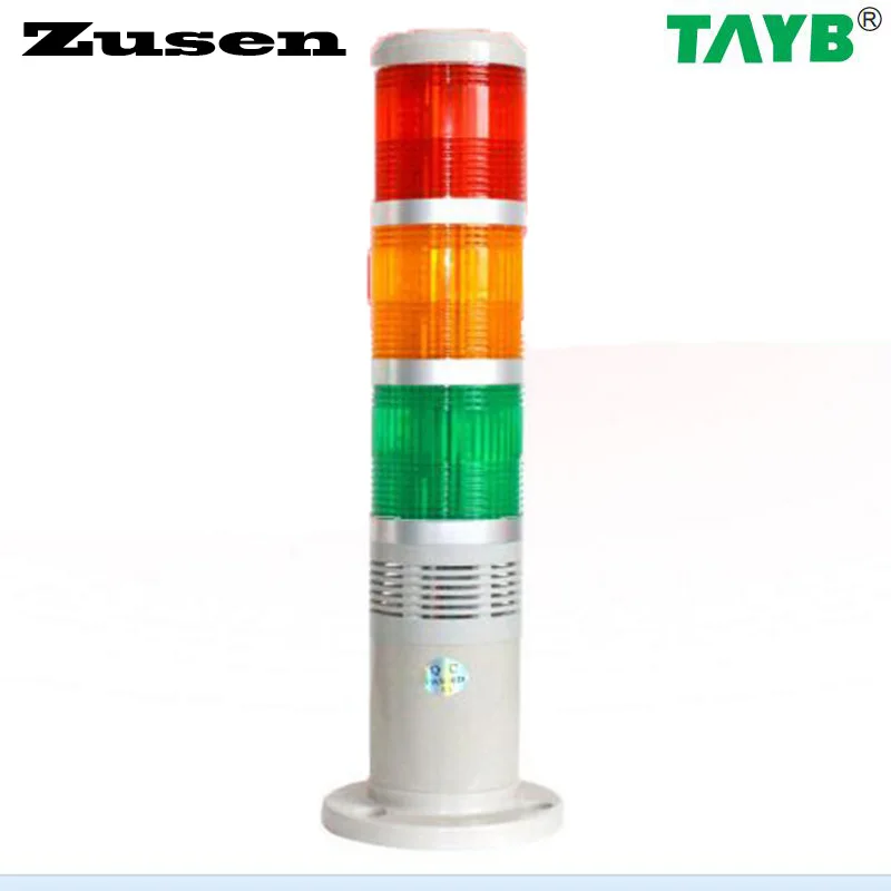 Zusen TB50 3W D J красный желтый и зеленый цвет led 50 мм сигнальная башня мисветильник ет с