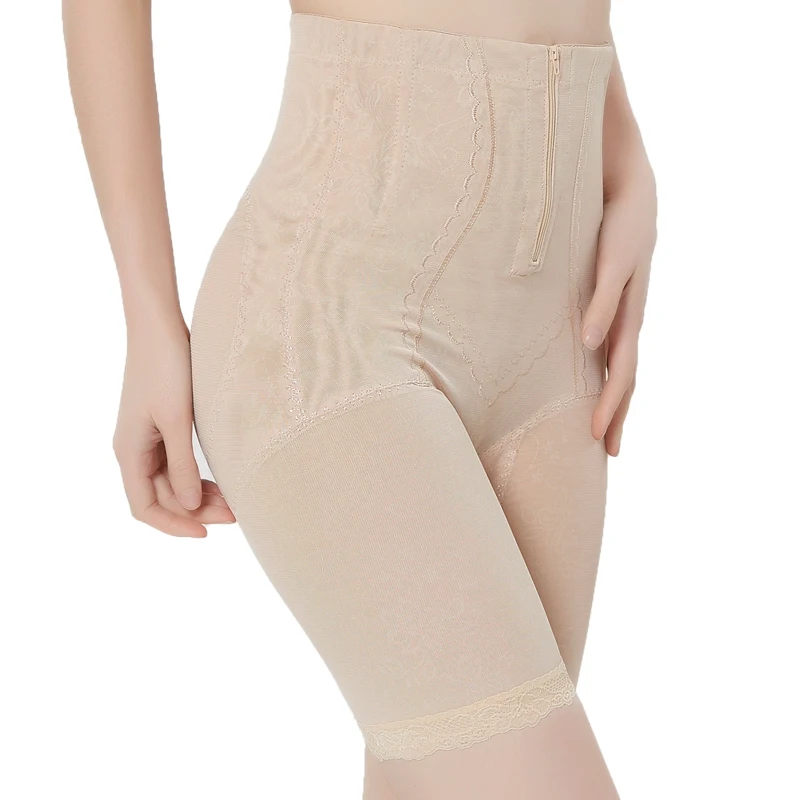 Клип и молния Высокая Талия Butt Shaper животик Управление пояса Body Shaper трусики нижнее белье прикладом подъемник талии Cincher корректирующее белье