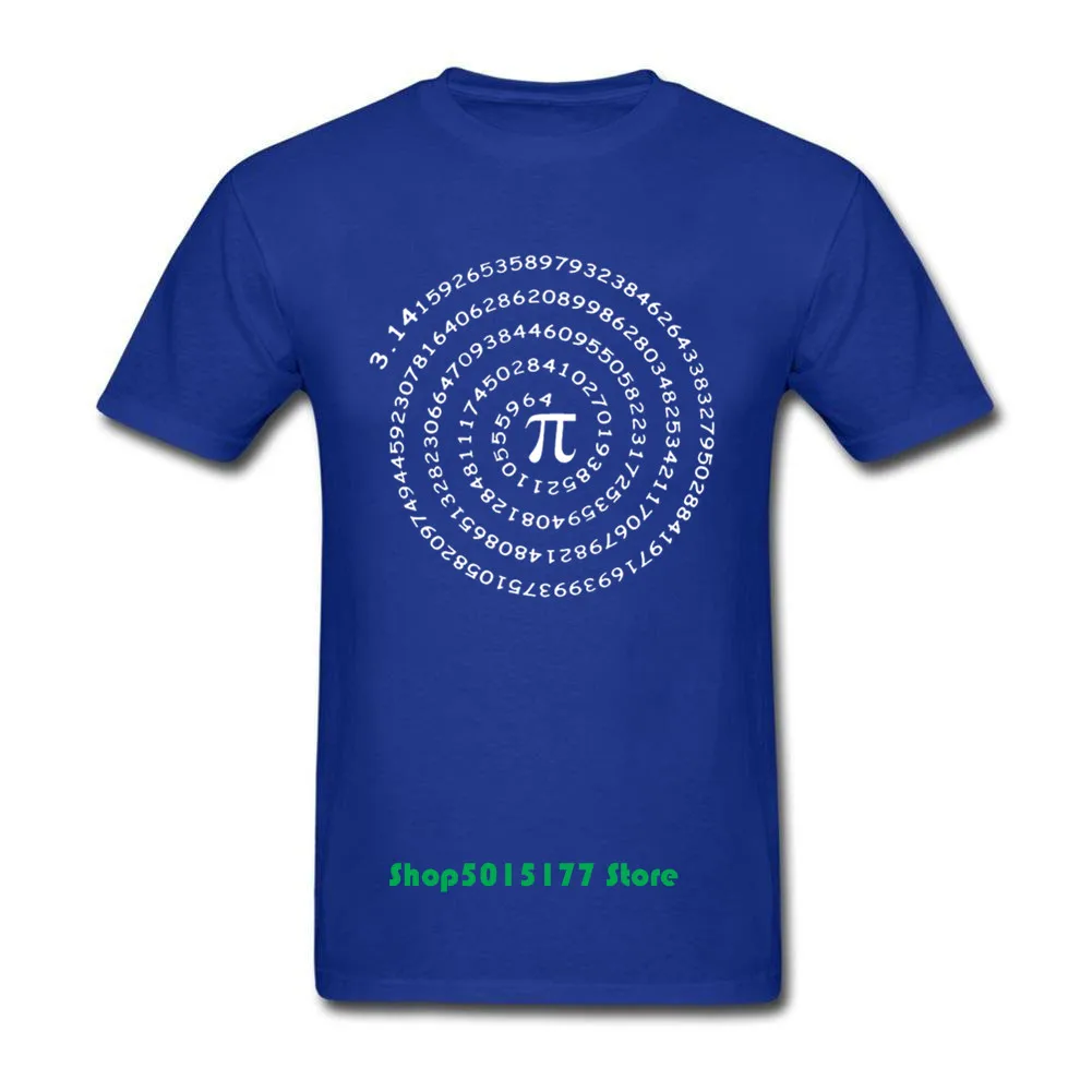 Модная футболка с математической формулой Pi Number Мужская свободная теорией