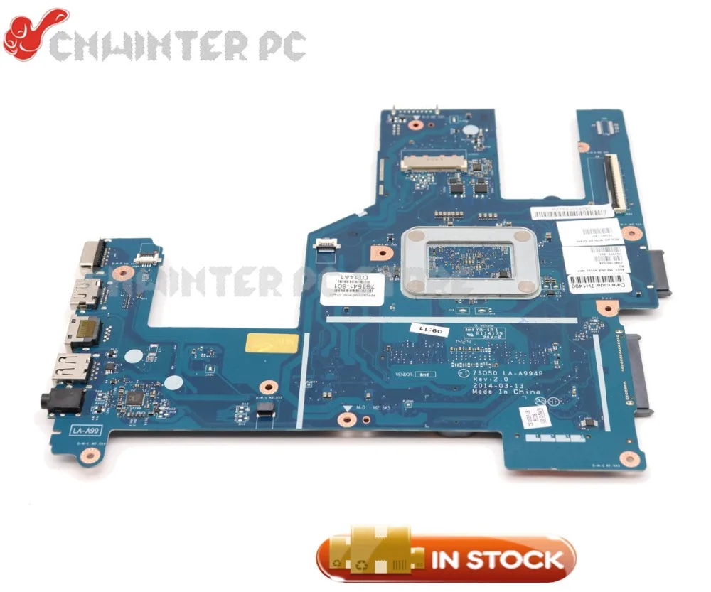 Материнская плата NOKOTION 788287-501 788287-001 для HP 15 15-R 15T-R 15-S основная ZSO50 LA-A994P DDR3 с
