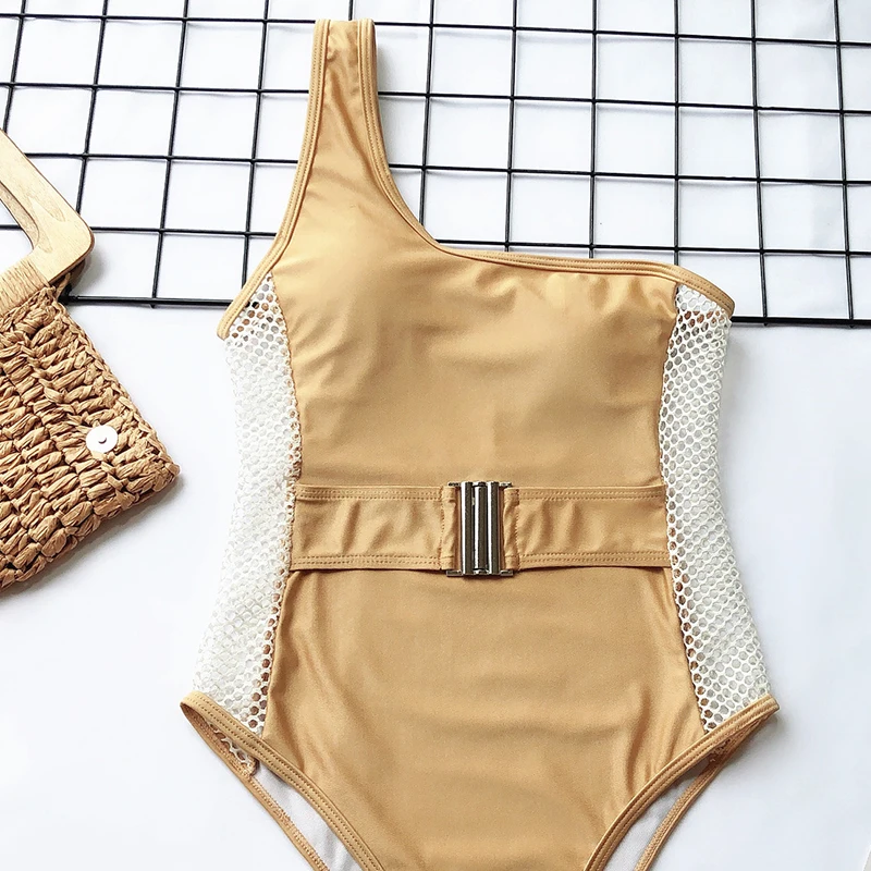 Ажурные бикини 2019 High cut купальник женский однотонный лето купальный костюм на