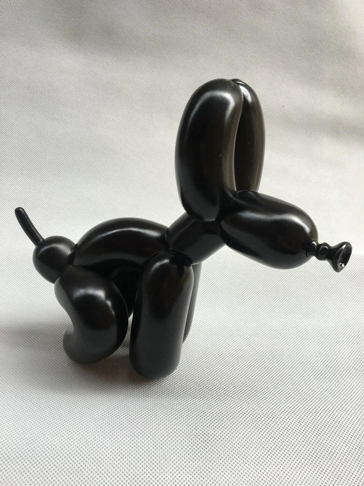 Black Hot! Newly Produced American Pop Art Resin Craft Balloons Dog Figurine Feces Dog Statue Balloon Dog Xmas, Valentine's Gift - Цвет: Black
