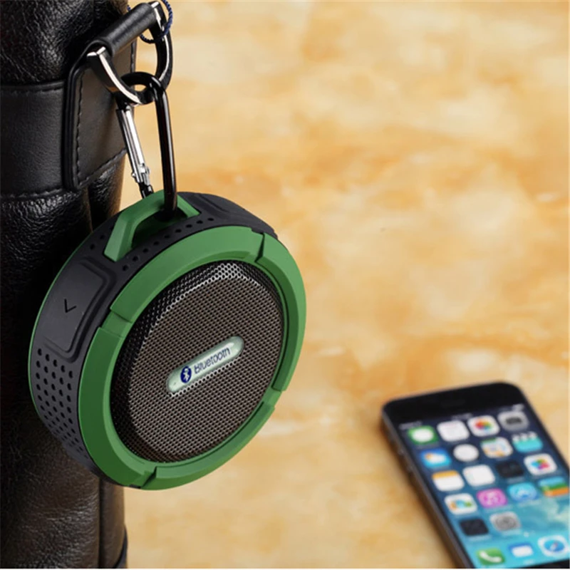Мини Портативный Bluetooth Динамик Беспроводной сабвуфер s с микрофоном Саундбар TF