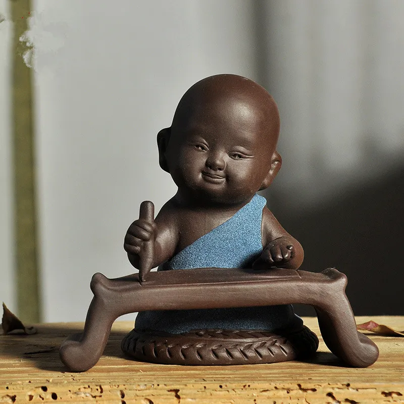 Новые керамические креативные маленькие статуи Будды скульптуры для домашнего