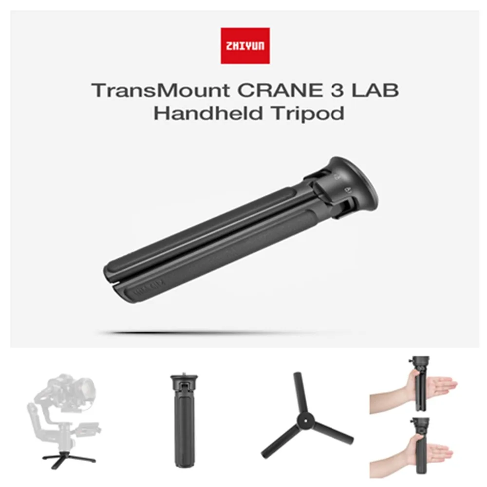 Zhiyun Crane 3 лабораторный тренога для крана 3/2/Plus гладкий 4 Стабилизатор Ручной