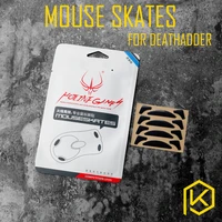 hotline games 4 setspack original competition level mouse feet mouse skates gildes for razer deathadder 0 6mm thickness