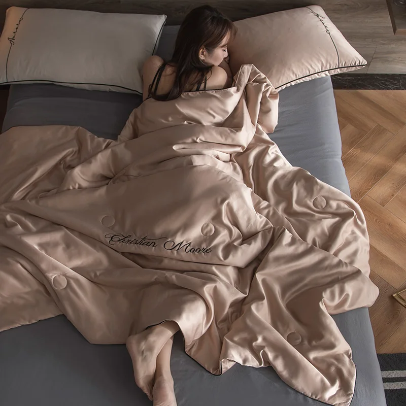 Новое весенне летнее одеяло гладкие одеяла однотонное пододеяльник королева