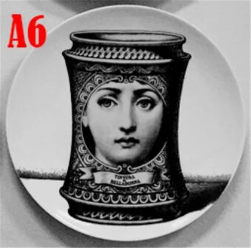 6 6/7/8 дюймов Utenos пластины украшения дома Рождество с суповую тарелку, производство Китай Декоративная Настенная посуда Китай(материк - Цвет: 6