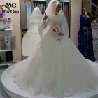 Женское винтажное свадебное платье It's yiiya, белое платье невесты в арабском мусульманском стиле на лето 2021