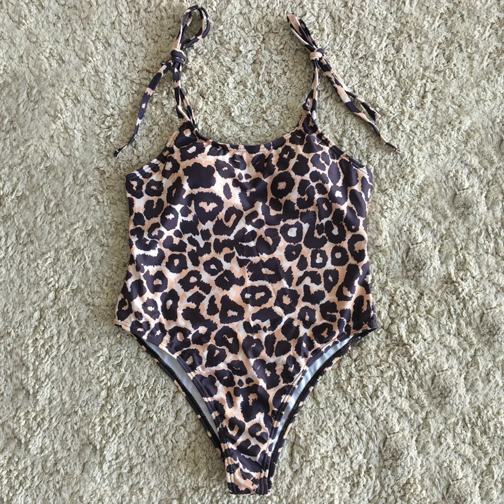 Один предмет Женский О образным вырезом стринги бикини Монокини купальник