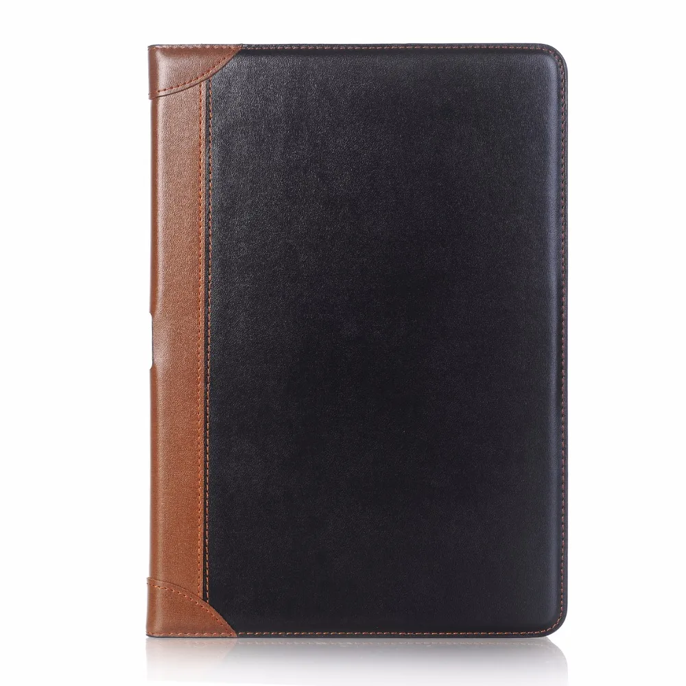 Для iPad Pro 10,5 дюймов Чехол, роскошный кожаный чехол-книжка с прошивкой, подставка, держатель-книжка, держатель для карт, кошелек, высокое качество