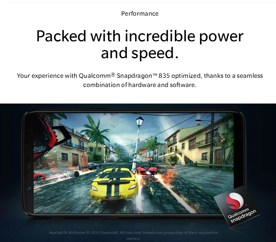 Oneplus 5 T 5 T 18:9 6,0" FHD дисплей 6 ГБ ОЗУ 64 Гб ПЗУ Snapdragon 835 Восьмиядерный 20MP+ 16MP распознавание лица кислородная операционная система мобильного телефона