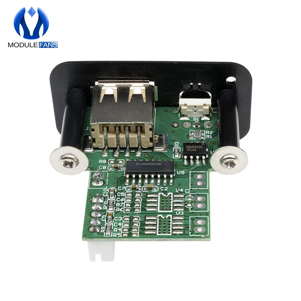5 в 7-12 в мини mp3-плеер модуль с USB TF MP3 WAV без потерь декодирование Diy Kit Электронная печатная плата модуль