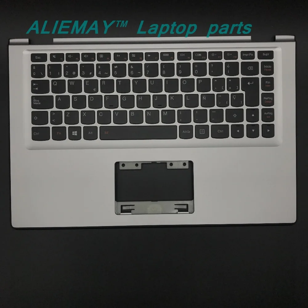 Запчасти для ноутбука LENOVO YOGA 2 13 Yoga2-13 Серебряный Упор рук с подсветкой SP испанская