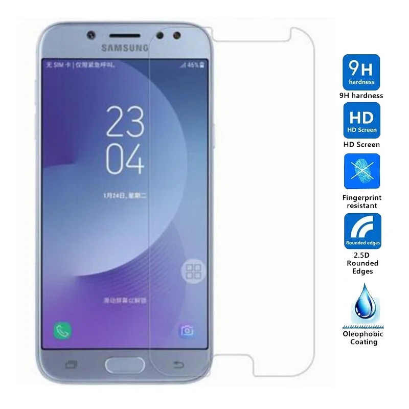 9 H 2.5D Anti Scratch Стекло для samsung Galaxy J5 2017 J530 Европейская версия Премиум закаленное