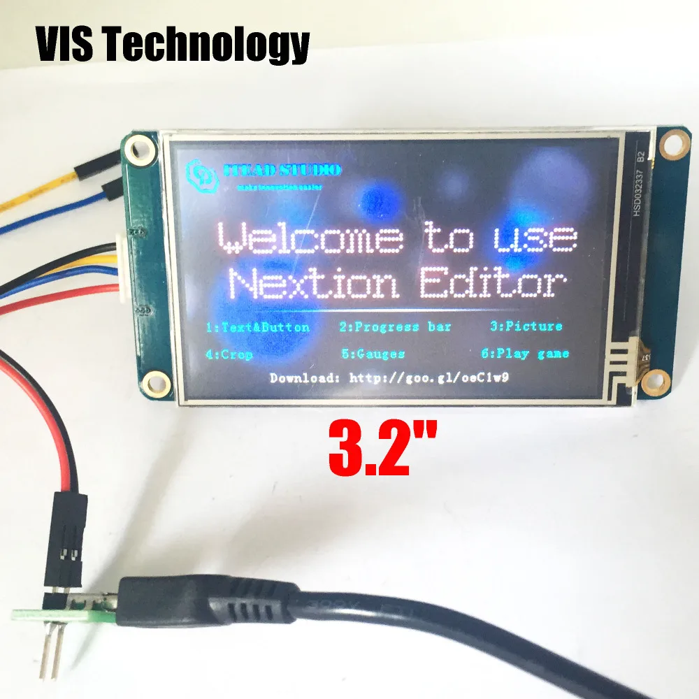 3 2 &quotNextion NX4024T032 основной HMI умный UART серийный сенсорный TFT ЖК-дисплей панель для