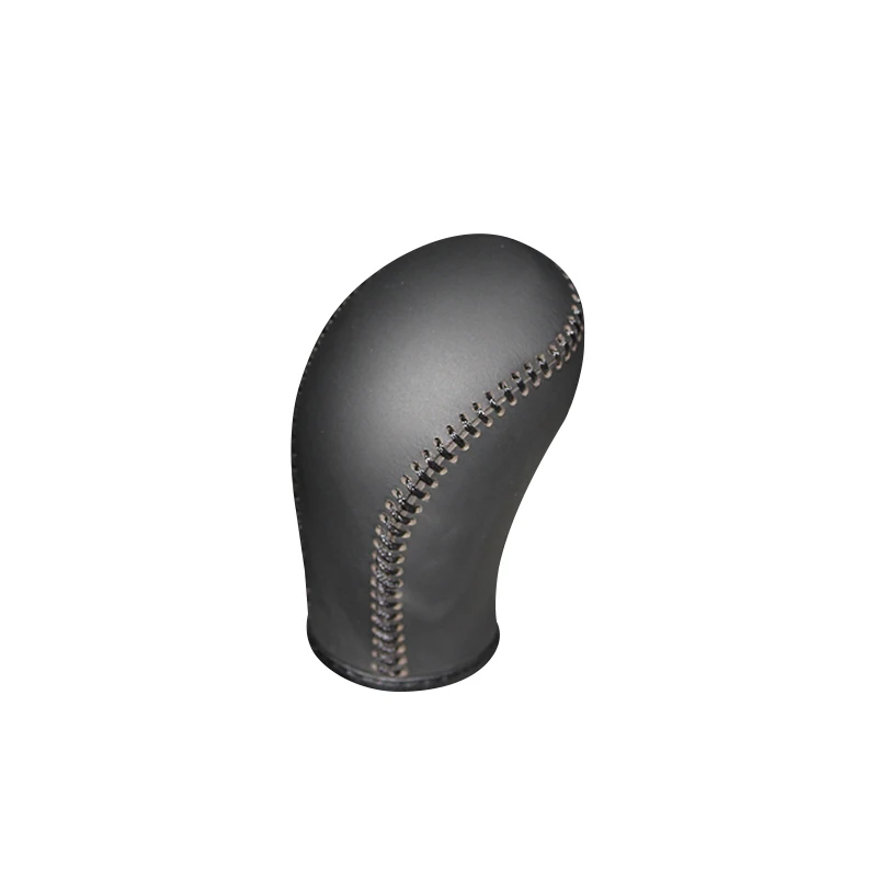 

Top Genuine Leather gear knob cover For Hyundai Mistra AT car cover on the gear shift knob gear stick case pcc cpr pen