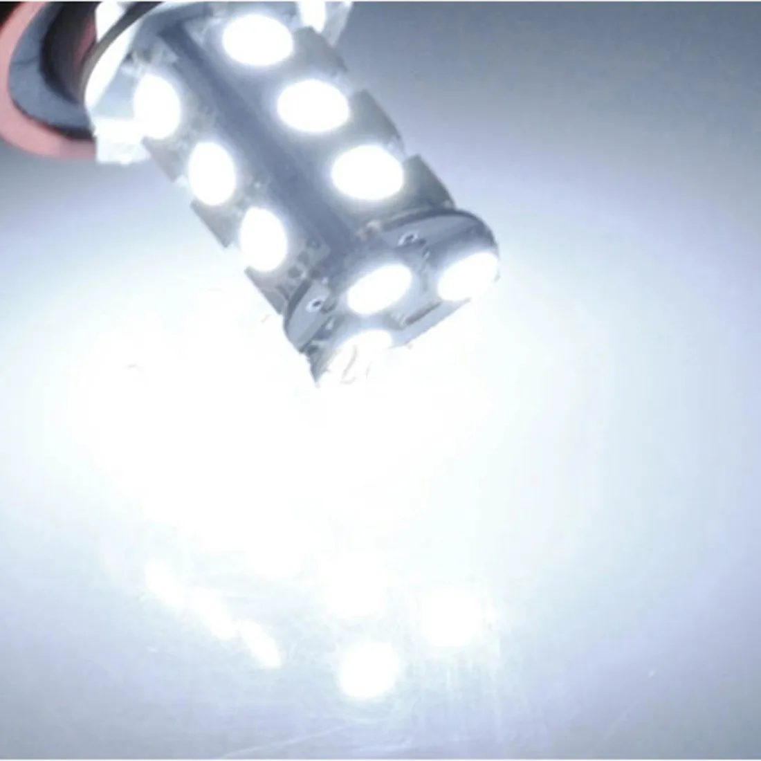 Tonewan super offer car liaght DC 12V H11 H8 18 LED 5050 SMD Car Auto Day Driving Fog Light Headlight Lamp Bulb|h11 h8|smd carheadlight lamp |