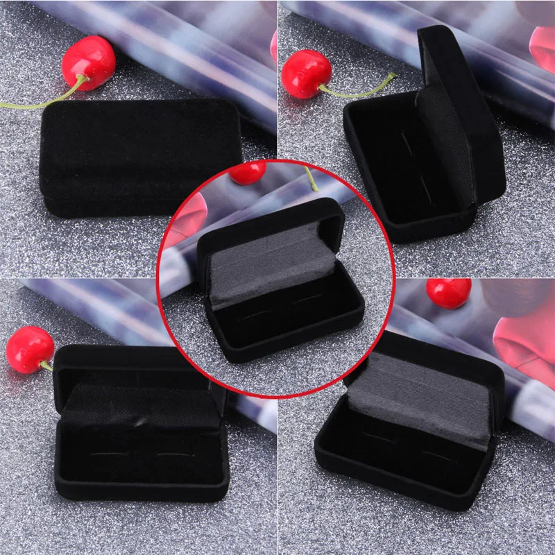 

Cufflink Storage Box Organizer Case Cuff Link Display Holder For Jewelry Wedding