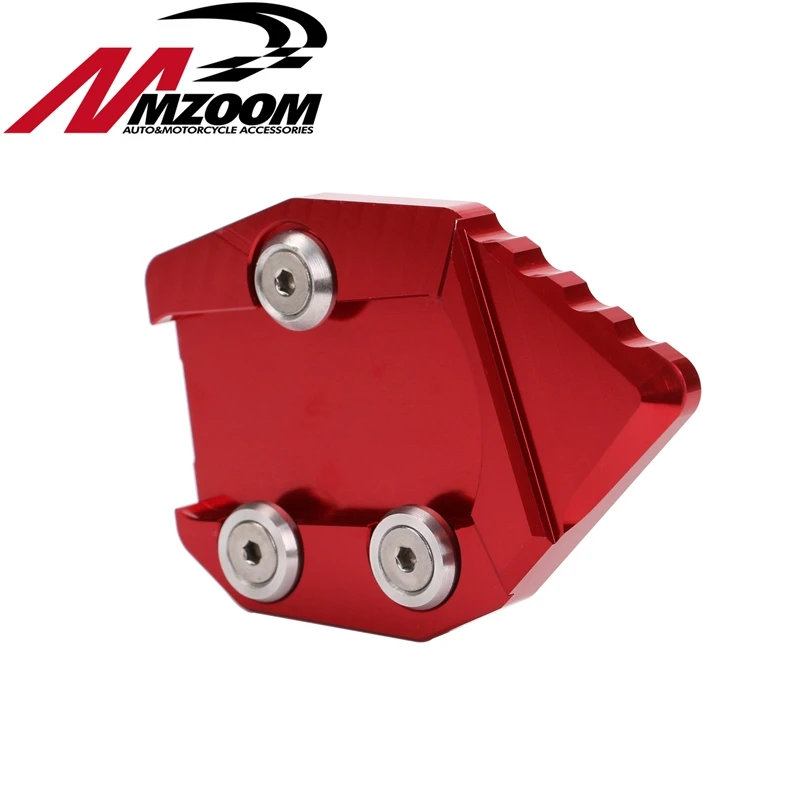 red Motorcycle Pedestal Pedestal Foot Pad Extension Pad Support Plate For KAWASAKI VN650 Vulcan S 650 EN650 - Цвет: red