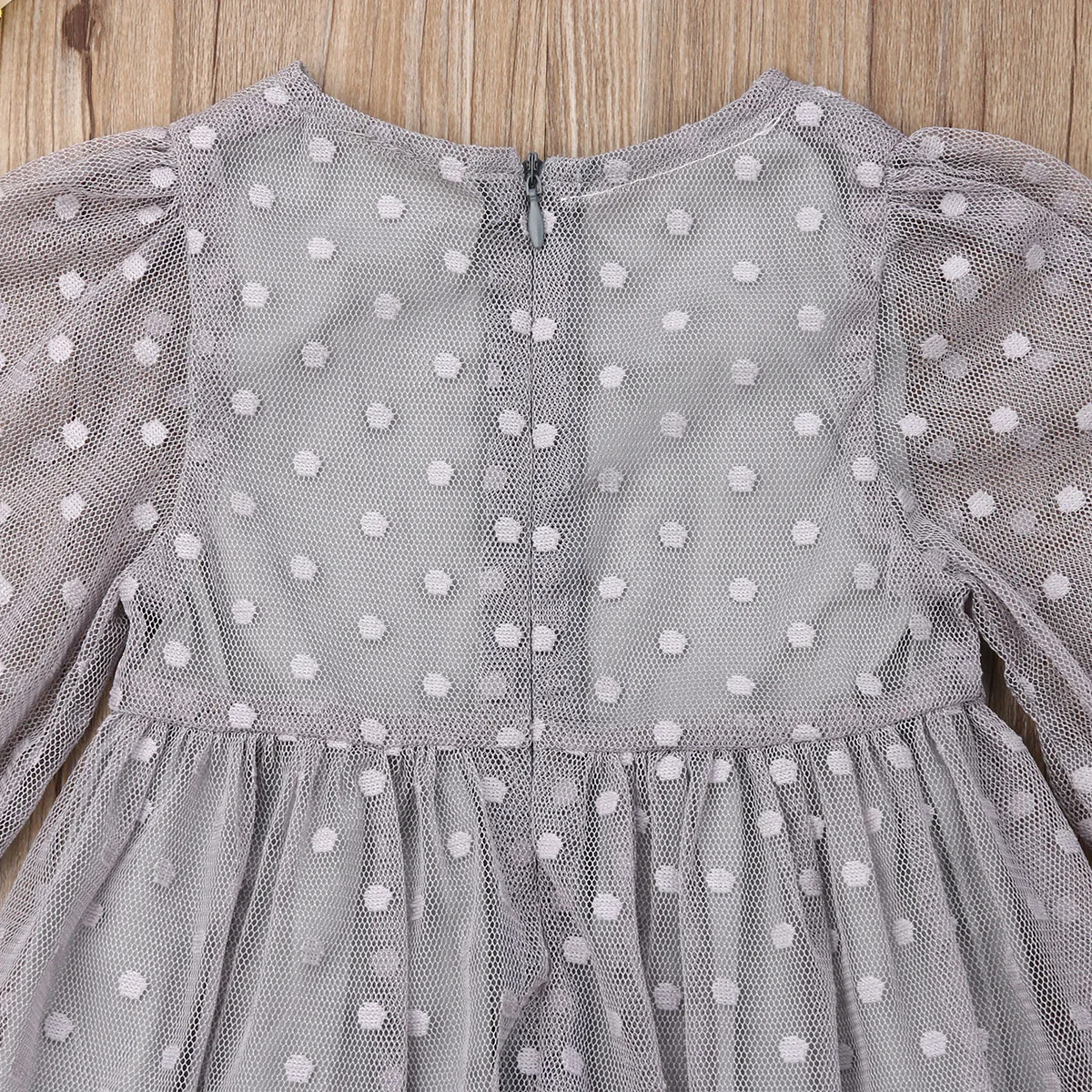 Hot Toddler Kids Baby Girls Party Pageant Tull Tutu Polka Dots Gown Dress | Детская одежда и обувь