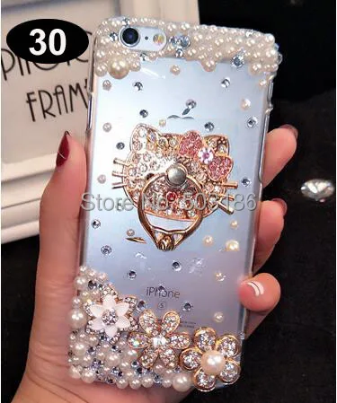 55 стильных роскошных блестящих чехлов для телефонов iphone 6 6s 7 8 X Plus чехол со