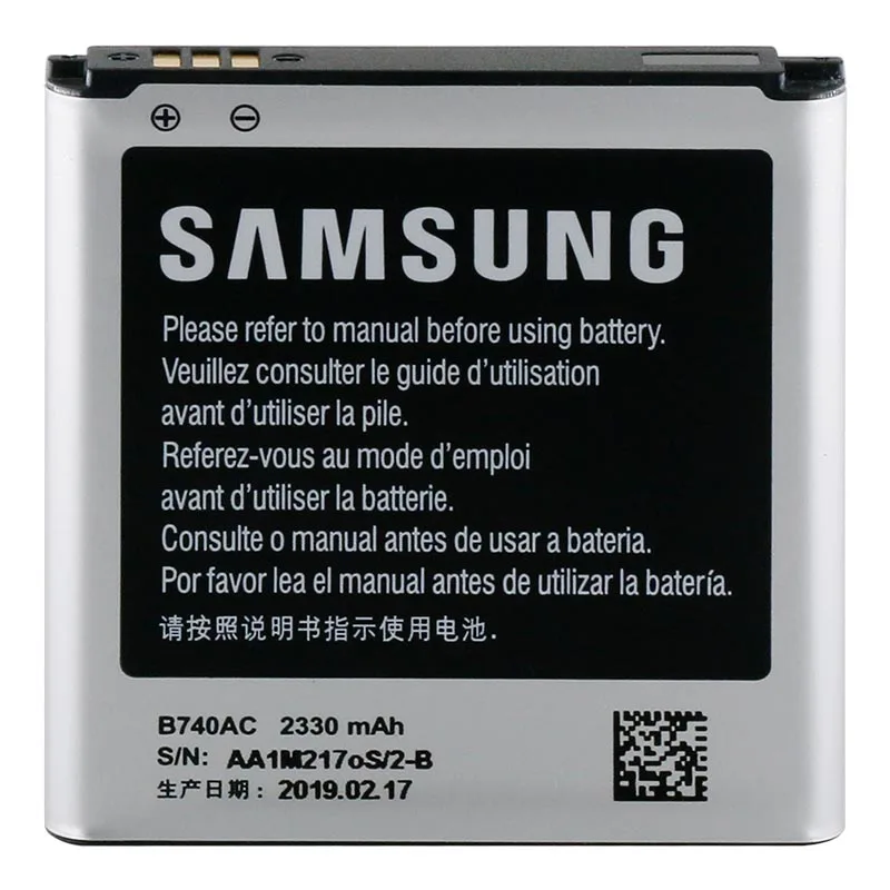 Samsung 100% оригинальный Батарея Замена для samsung Galaxy S4 зум C101 C1010 C105 C105K C105A 2330 мА/ч