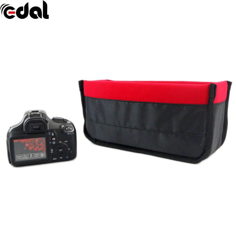 Shockproof DSLR SLR Camera 4 Color Bag Insert Organizer Case Partition Divider Protection For Photographers | Электроника